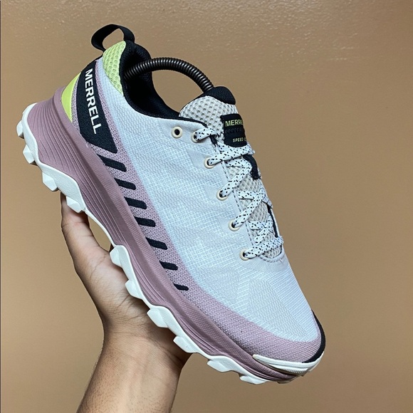 Merrell Speed Eco Low Women’s Trail Running Sneakers “Oyster Burlwood” Size 9.5 - Picture 6 of 16